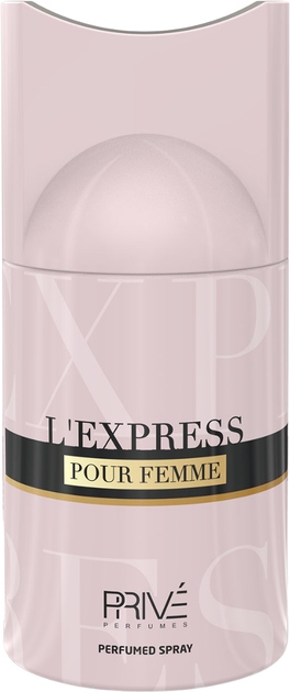 Парфюмированный дезодорант для женщин Prive Parfums L' Express 250 мл (6291108522172) - Фото 1 Парфюмированный дезодорант для женщин Prive Parfums L' Express 250 мл (6291108522172) - изображение 1