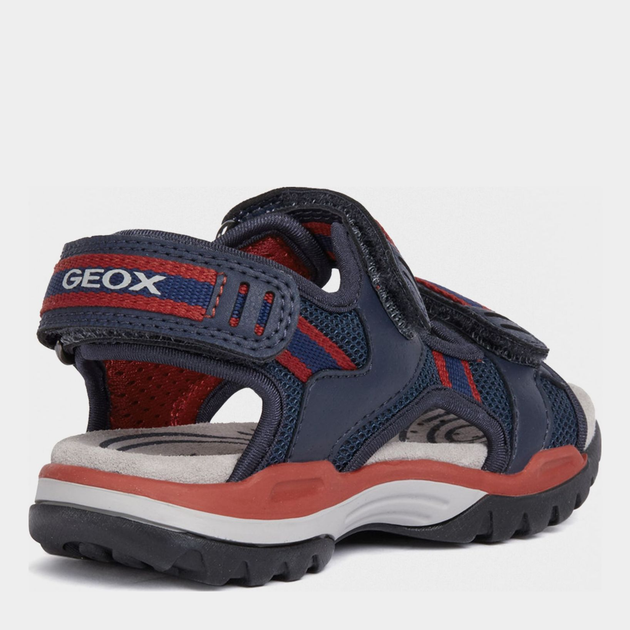 Дитячі сандалії для хлопчика Geox J020RD-014ME-C0735 32 Темно-сині з червоним (8050036032355) - зображення 3