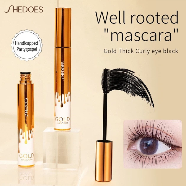 Тушь для ресниц водостойкая Shedoes Gold Mascara 10 мл - изображение 7