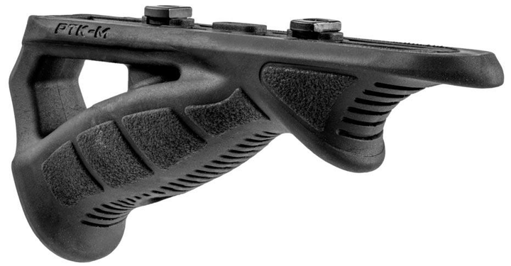 Рукоятка передная прорезиненная Fab Defense PTK-М на M-lok Черная - изображение 1