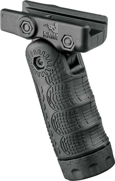 Рукоятка передня Fab Defense T-FL QR складна швидкознімна Weaver Picatinny Чорна - зображення 2