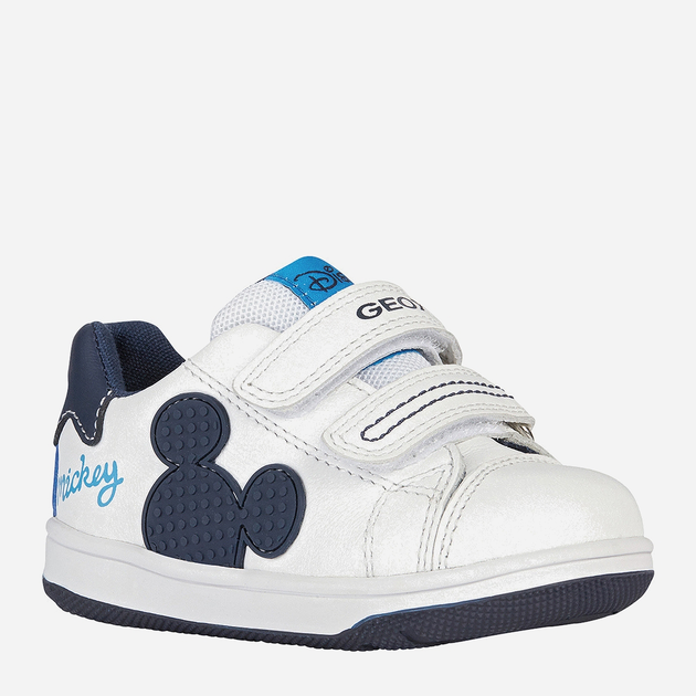 Дитячі шкіряні кросівки для хлопчика Geox B151LA-08554-C0899 22 Білі (8050036000200) - зображення 2