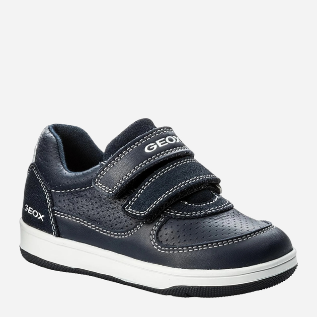 Buty sportowe chłopięce na rzepy Geox B821LB-08522-C4002 23 Granatowe (8058279136649) - obraz 1