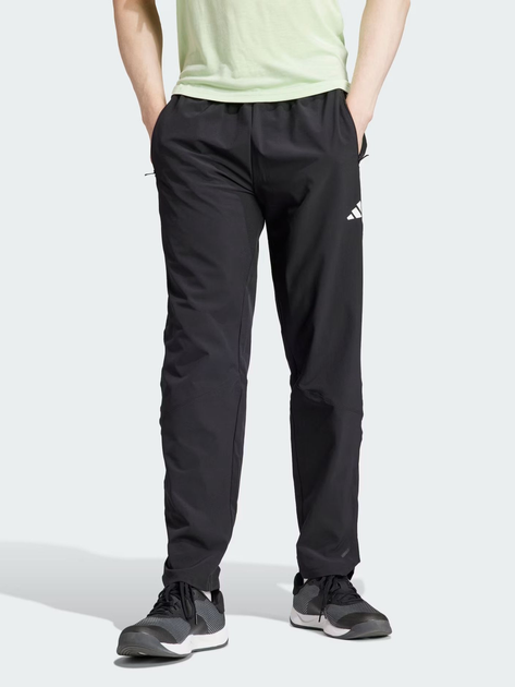 Акція на Спортивні штани чоловічі Adidas WO WVN PANT IK9680 L Black/White від Rozetka