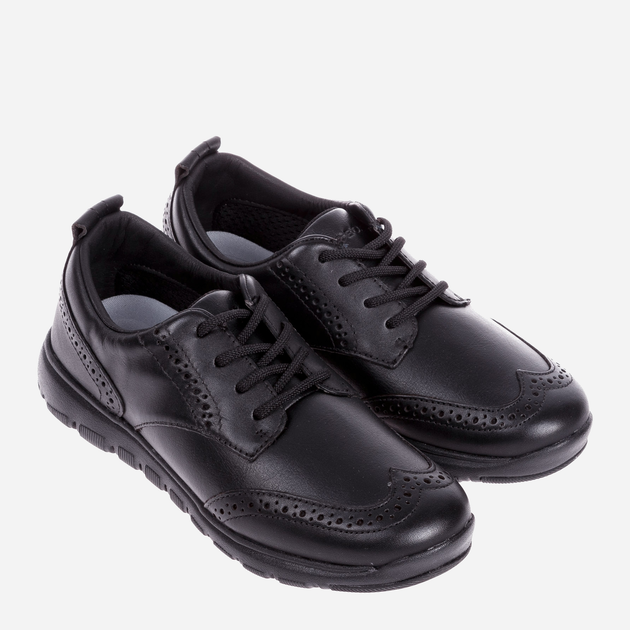 Дитячі шкіряні кросівки для хлопчика Geox J843NB-043BC-C9999 34 Чорні (8058279483255) - зображення 2
