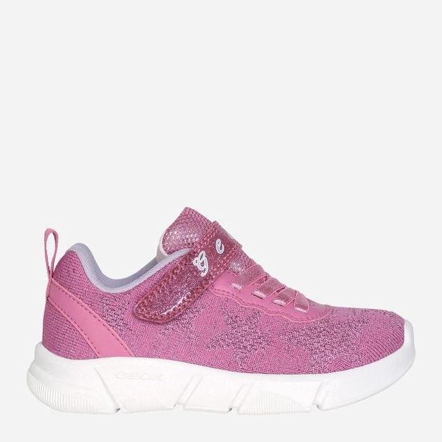 Buty sportowe dziecięce dla dziewczynki na rzepy Geox J15DLC-07QBC-C8257 24 Różowe (8050036119469) - obraz 1