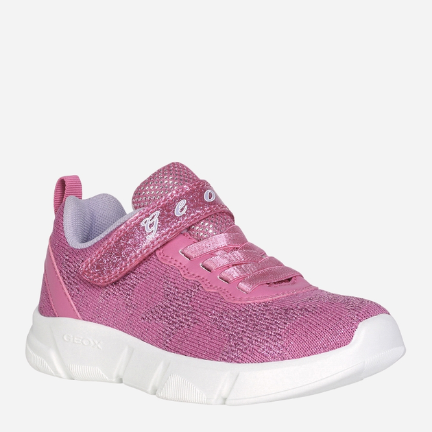 Buty sportowe dziecięce dla dziewczynki na rzepy Geox J15DLC-07QBC-C8257 35 Różowe (8050036119575) - obraz 2