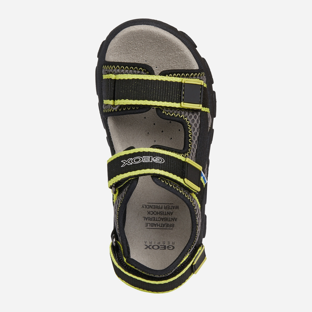 Дитячі сандалії для хлопчика Geox J1524A-014CE-C9151 30 Чорні (8050036046543) - зображення 4