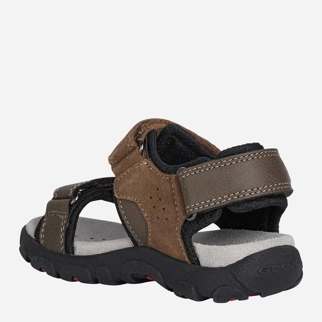 Sandały chłopięce Geox J1524C-01422-C0056 37 Brązowe (8050036047113) - obraz 3