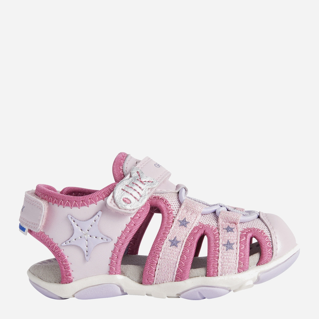 Дитячі сандалії для дівчинки Geox B250ZA-0AJGN-C8057 26 Рожеві (8050036513144) - зображення 1