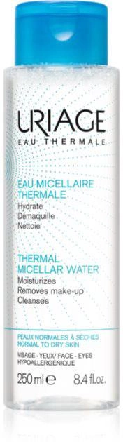 Woda micelarna Uriage Thermal Micellar Water - Normal To Dry Skin 250 ml (3661434003608) - obraz 1