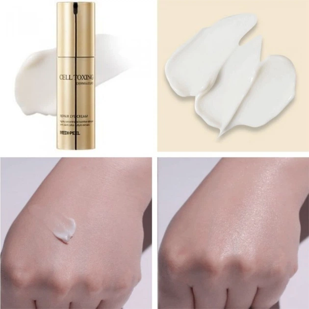 Укрепляющий крем для век со стволовыми клетками Medi-Peel Cell Toxing Dermajours Repair Eye Cream, 30 мл - изображение 2