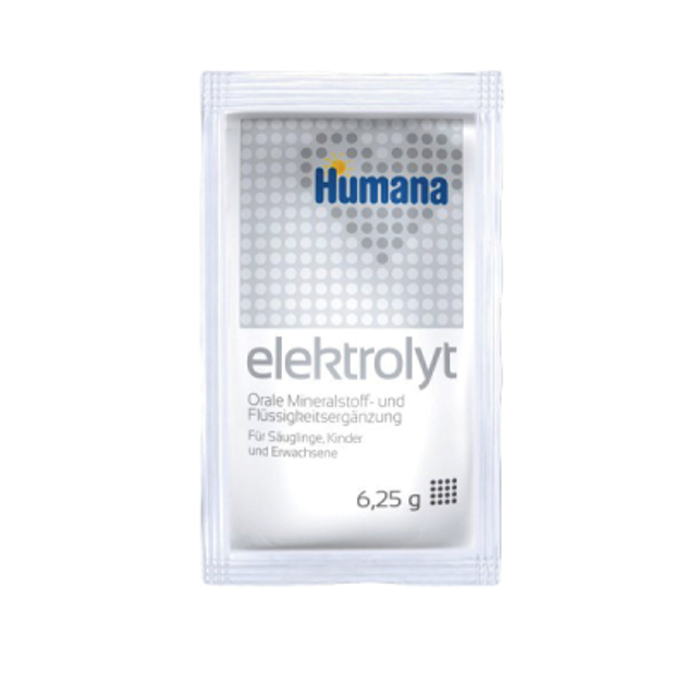 Детская смесь Humana Elektrolyt mit Fenchel Регидратационная с фенхелем, с рождения, 6.25 м (4031244706621) - изображение 1