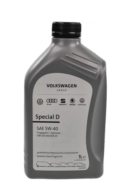 Моторна олива VAG 5w-40 D Special 1 л (GS55505M2) - зображення 2