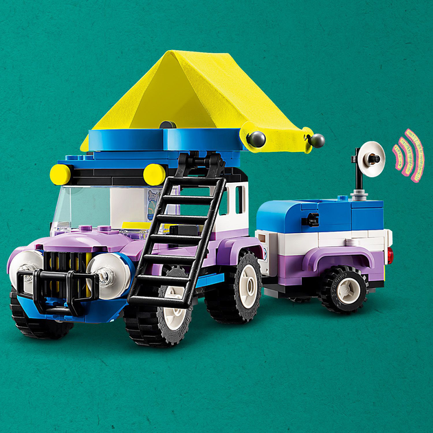 Zestaw klocków LEGO Friends Kamper z mobilnym obserwatorium gwiazd 364 elementy (42603) - obraz 5