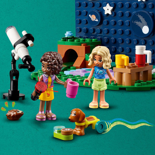 Zestaw klocków LEGO Friends Kamper z mobilnym obserwatorium gwiazd 364 elementy (42603) - obraz 6