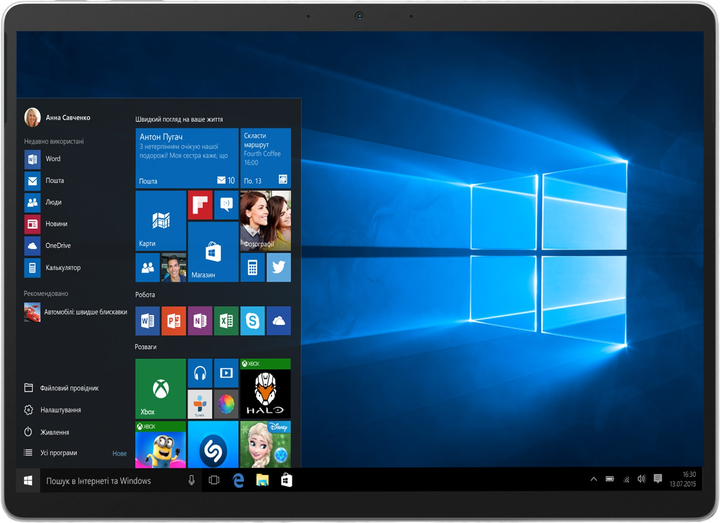 Laptop Microsoft Surface Pro 9 Wi-Fi 256GB (S1W-00004) Platinum - obraz 1