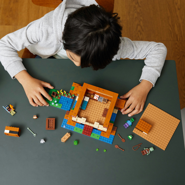Конструктор LEGO Minecraft Будинок у формі жаби 400 деталей (21256) - зображення 8