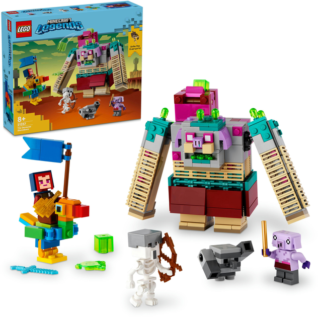 Конструктор LEGO Minecraft Сутичка з пожирачем 420 деталей (21257) - зображення 3