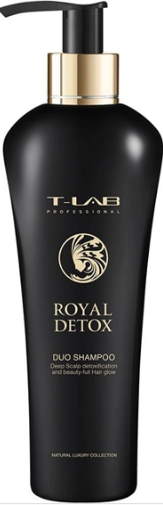 Шампунь для глубокой детоксикации кожи головы T-LAB Professional Royal Detox Duo Shampoo 300 мл (23390WB) - Фото 1 Шампунь для глубокой детоксикации кожи головы T-LAB Professional Royal Detox Duo Shampoo 300 мл (23390WB) - изображение 1