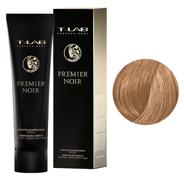 Крем-краска для волос T-Lab Professional Premier Noir Colouring Cream №7.13 Beige Blonde 100 мл (23419WB) - Фото 1 Крем-краска для волос T-Lab Professional Premier Noir Colouring Cream №7.13 Beige Blonde 100 мл (23419WB) - изображение 1