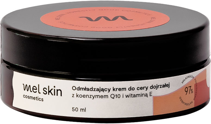 Крем Mel Skin омолоджувальний з коензимом Q10 і вітаміном Е для зрілої шкіри 50 мл (5904384693658) - зображення 1