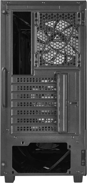 Корпус CHIEFTEC Gaming Hunter 2 Tempered Glass Edition, без БЖ, 1xUSB3.1, 1xUSB Type-C, 4x120мм RAINBOW ARGB, VGA 320мм, LCS ready, ATX, чорний - изображение 6