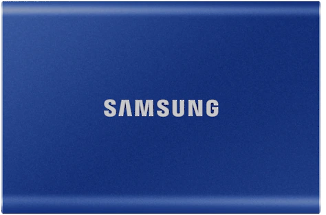 Портативний SSD Samsung 500GB USB 3.2 Gen 2 Type-C T7 Indigo - Фото 1 Портативний SSD Samsung 500GB USB 3.2 Gen 2 Type-C T7 Indigo - изображение 1