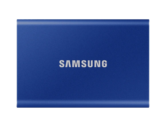 Портативний SSD Samsung 500GB USB 3.2 Gen 2 Type-C T7 Indigo - Фото 2 Портативний SSD Samsung 500GB USB 3.2 Gen 2 Type-C T7 Indigo - изображение 2