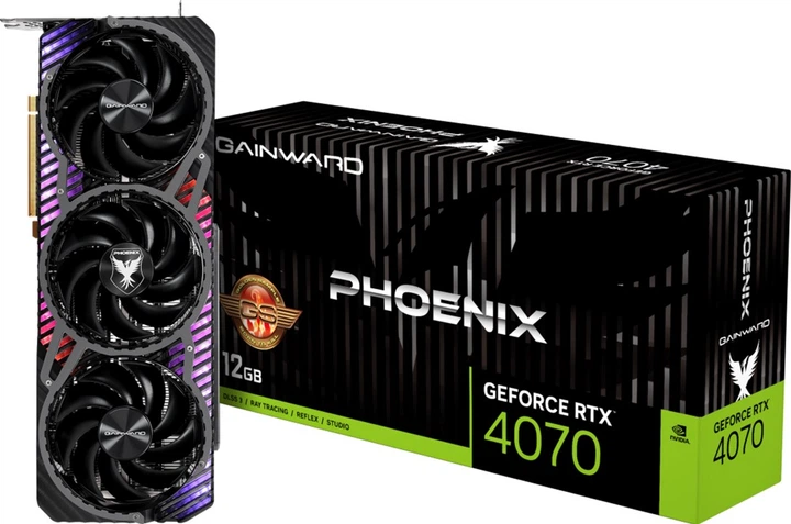 Видеокарта Gainward PCI-Ex GeForce RTX 4070 Phoenix GS 12GB GDDR6X (192bit) (2595/21000) (1 x HDMI, 3 x DisplayPort) (4710562243857) - изображение 9