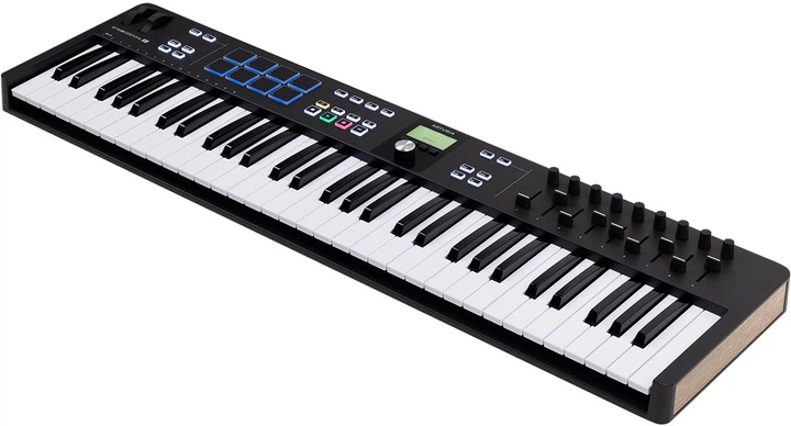 【除菌済み】Arturia KeyLab Essential 61 MIDI Midi-клавиатура Arturia KeyLab Essential 61 mk3 | Купить в