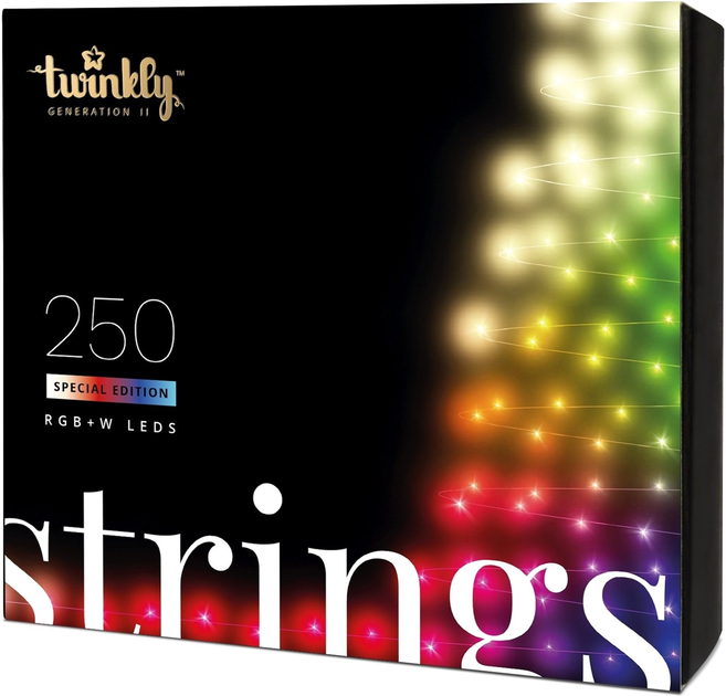 Inteligentna girlanda LED Twinkly Strings RGBW (8056326671723) - obraz 1