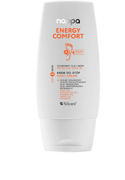 Krem do stóp Silcare Energy Comfort z olejem neem 100 ml (5902560518337) - obraz 1