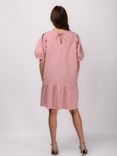 Sukienka mini damska MODAGI A3 One Size Różowa (5904996500108) - obraz 2