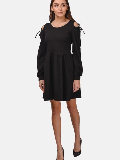 Плаття міні жіноче MODAGI A7 S/M Чорне (5904996500238) - зображення 1