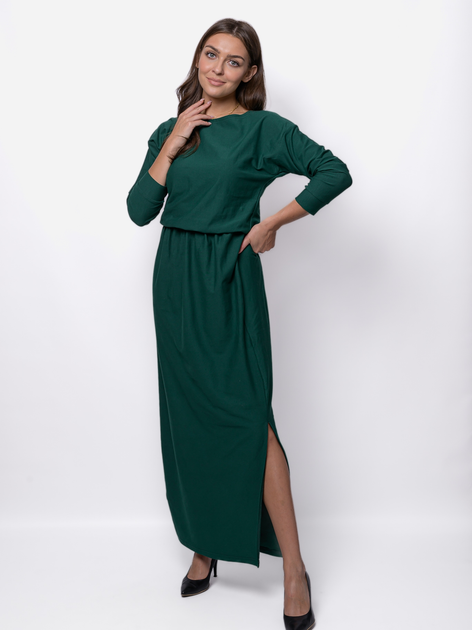 Плаття максі жіноче MODAGI A27 L/XL Зелене (5904996500948) - зображення 1