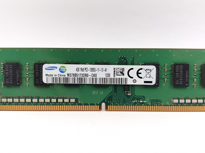 Оперативная память Samsung DDR3 4Gb 1600MHz PC3-12800U (M378B5173DB0 ...