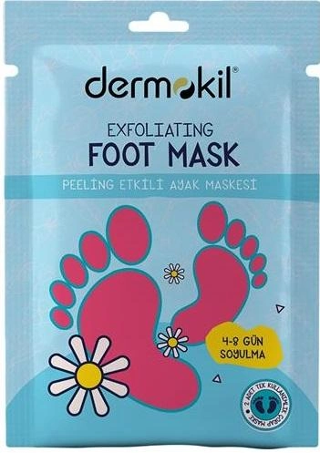 Maska do stóp Dermokil Exfoliating Foot Mask złuszczająca 30 ml (8697916013648) - obraz 1