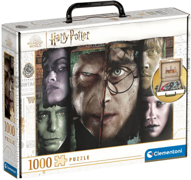 Пазл Clementoni Brief Case Harry Potter 1000 елементів (8005125396559) - зображення 1
