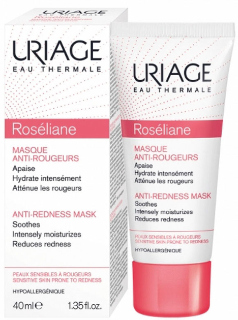 Маска для обличчя Uriage Roséliane Anti-Redness Mask 40 мл (3661434003424) - зображення 1