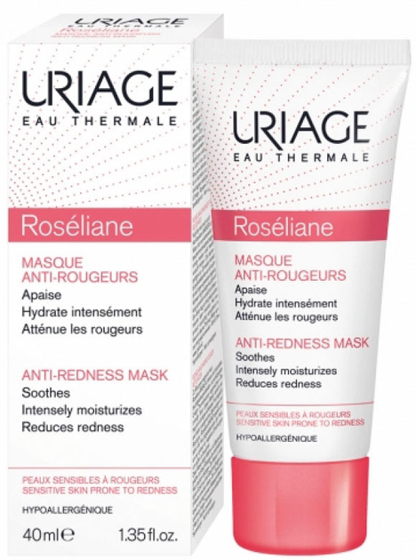 Maska do twarzy Uriage Roséliane Anti-Redness Mask 40 ml (3661434003424) - obraz 1