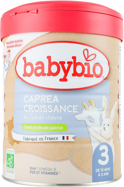 Дитяча суха молочна суміш BabyBio Caprea-3 від 10 місяців до 3 років 800 мл (3288131580531) - зображення 2