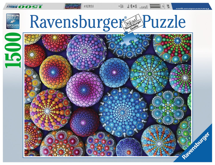 Пазл Ravensburger Кольорові камені 1500 елементів (4005556163656) - зображення 1