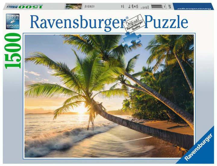 Puzzle Ravensburger Plażowa kryjówka 1500 elementów (4005556150151) - obraz 1