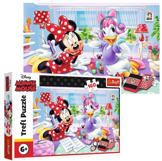 Puzzle Trefl Disney Minnie Dzień z przyjaciólmi 160 elementów (5900511153736) - obraz 2