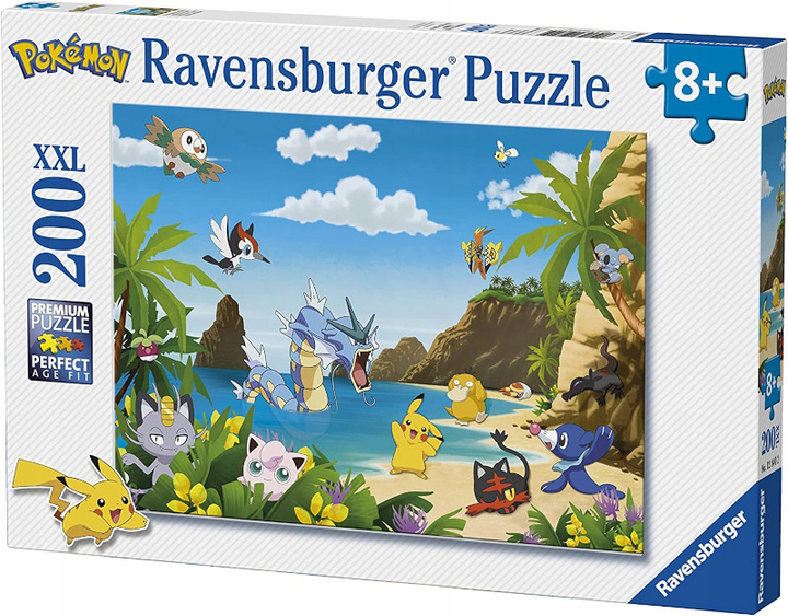 Puzzle Ravensburger XXL Pokemon 200 elementów (4005556128402) - obraz 1