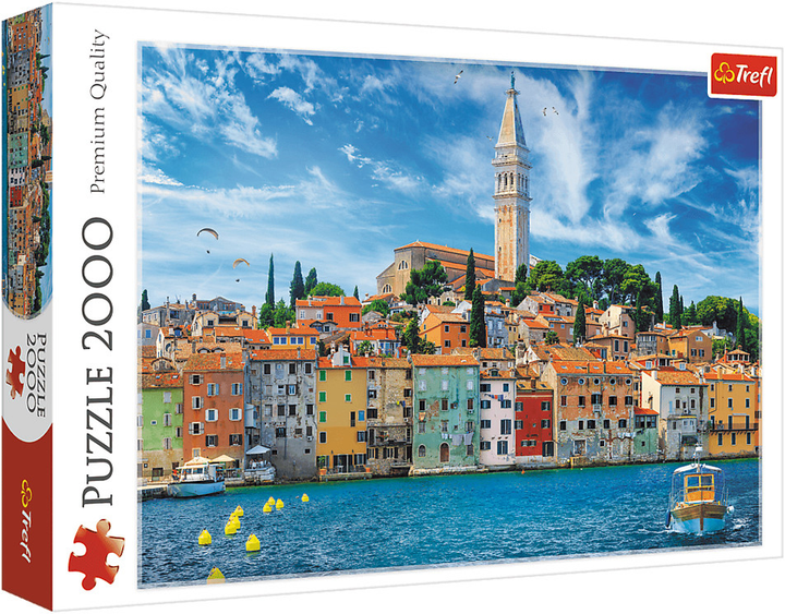 Puzzle Trefl Rovinj Chorwacja 2000 elementów (5900511271140) - obraz 1