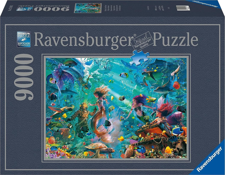 Puzzle Ravensburger Magiczny podwodny świat 9000 elementów (4005556174195) - obraz 1