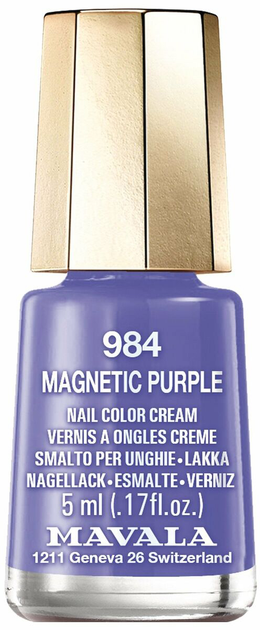 Lakier do paznokci Mavala Dash & Splash Nail Polish Collection Magnetic Purple 5 ml (7618900909847) - obraz 1