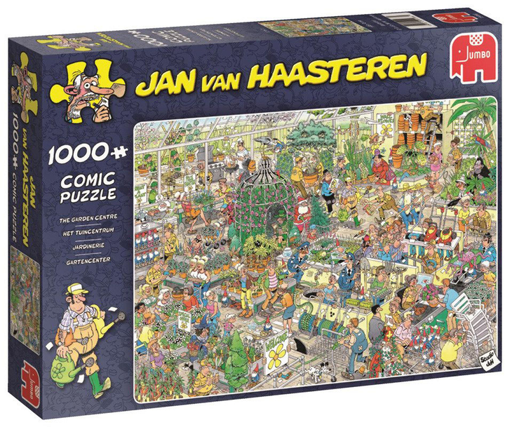 Puzzle Jumbo Centrum Ogrodnicze 1000 elementów (8710126190661) - obraz 1
